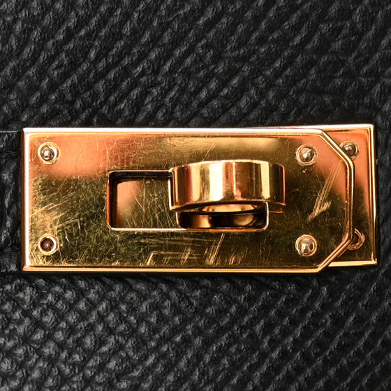 Hermes Epsom Kelly Wallet To Go Black