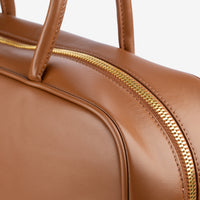 MiuMiu Leather Beau Bag Cognac - Bagistaofficial