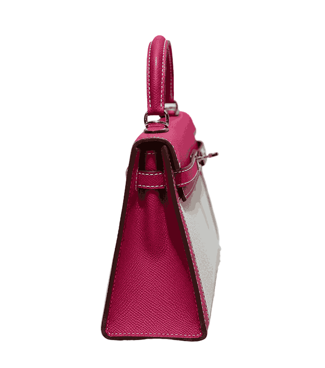 Hermes Kelly Canvas 19 Pink