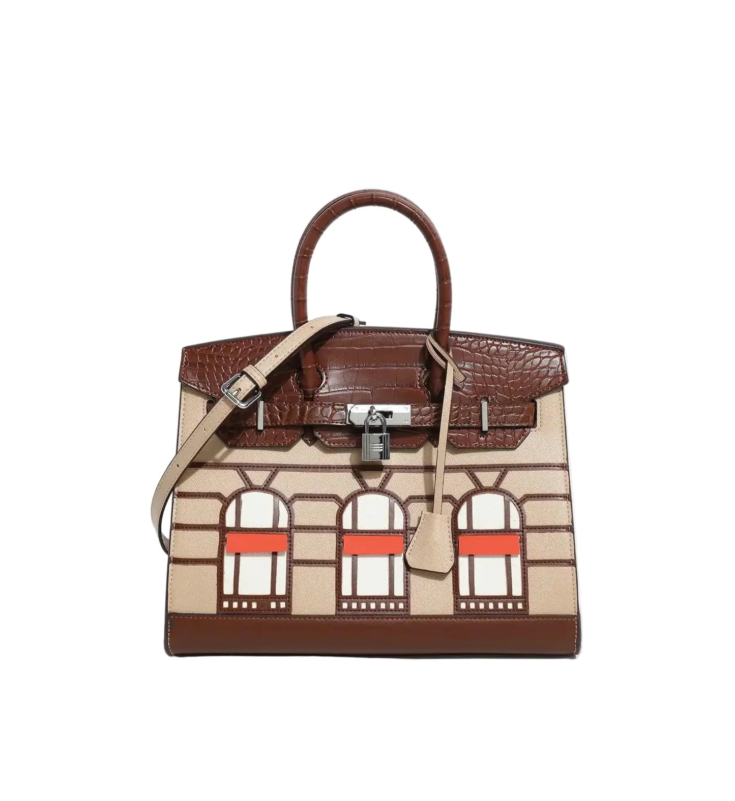Hermes Sac Faubourg Birkin 20 Matte Alligator "Red"