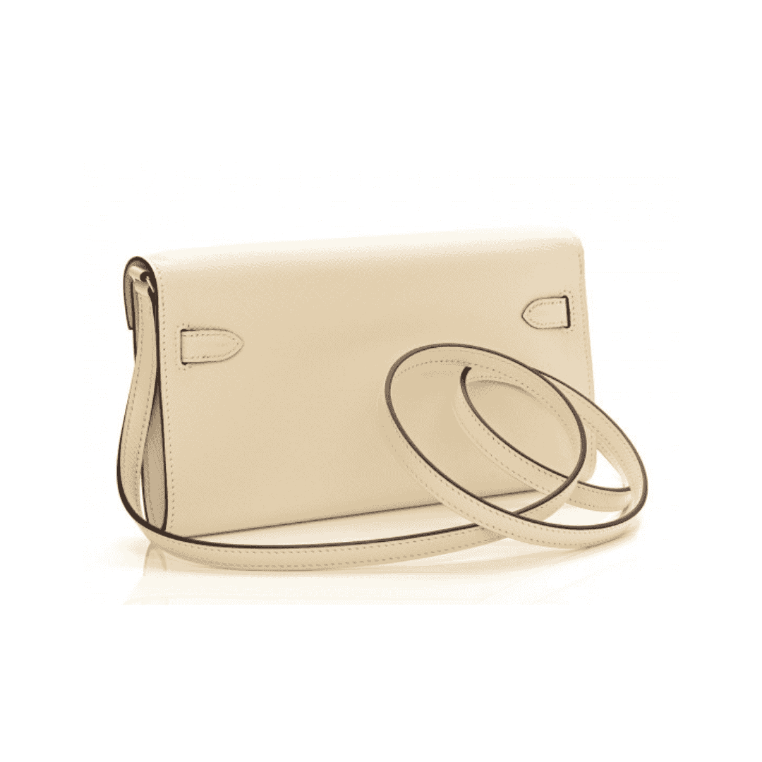 Hermes Epsom Verso Kelly Wallet To Go Nata Jaune Poussin