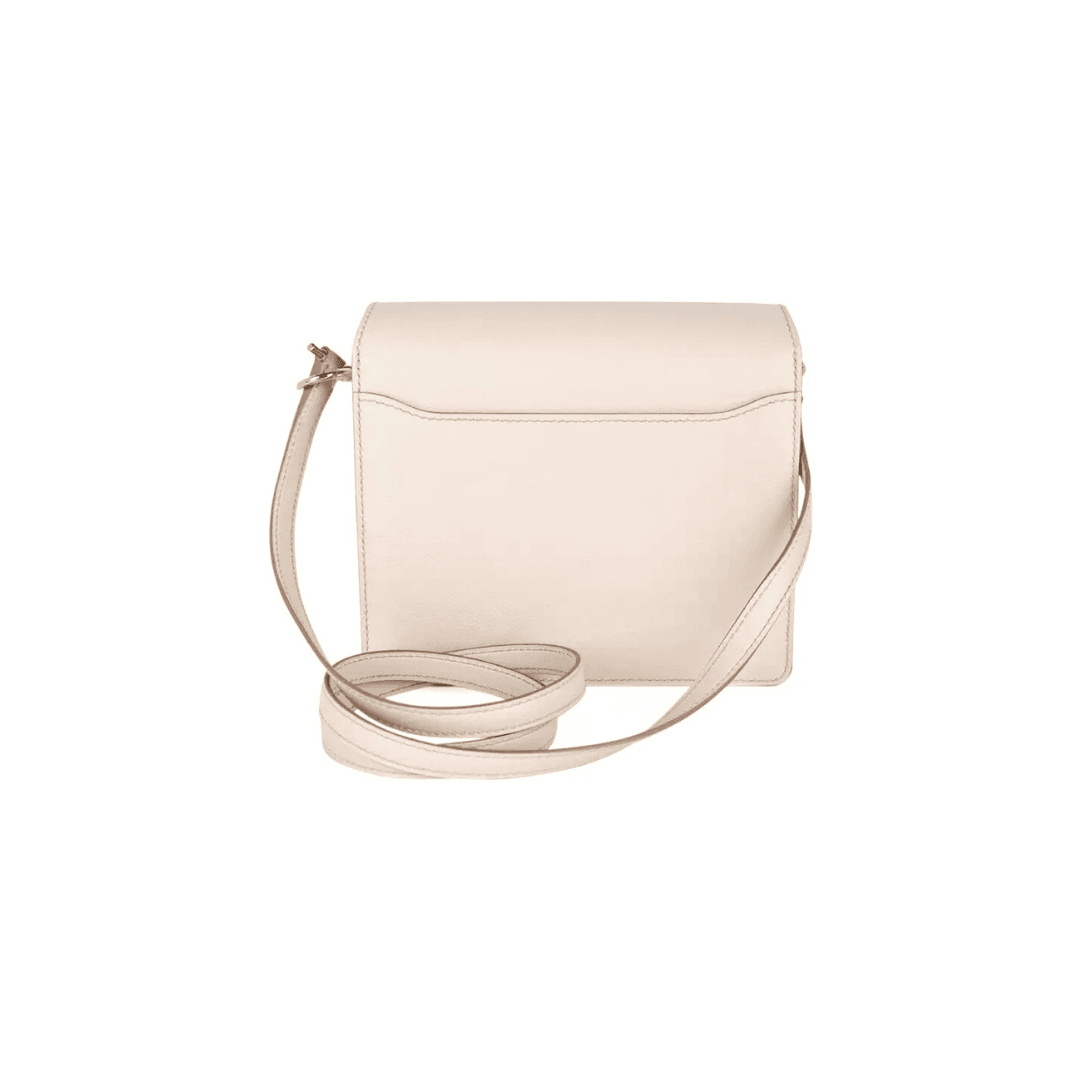 Hermes Evergrain Mini Sac Roulis White