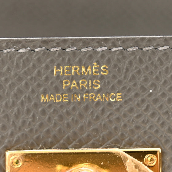 Hermes Epsom Kelly To Go Wallet Gris Meyer