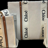 Chloé large Woody cotton tote bag - Bagistaofficial