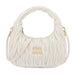 MIUMIU Wander Shoulder Bag in Matelassé Nappa Leather 