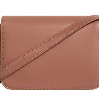 CELINE Classique Triomphe Bag In Shiny Calfskin "Brown" - Bagistaofficial