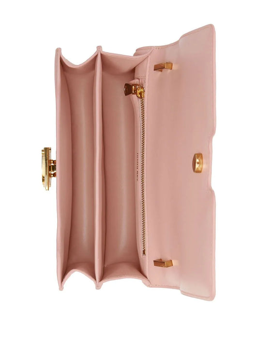 BURBERRY Mini Leather TB Cross-Body Bag "Pink" - Bagistaofficial