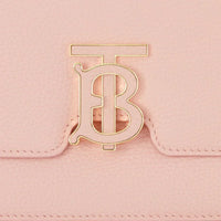 BURBERRY Mini Leather TB Cross-Body Bag "Pink" - Bagistaofficial