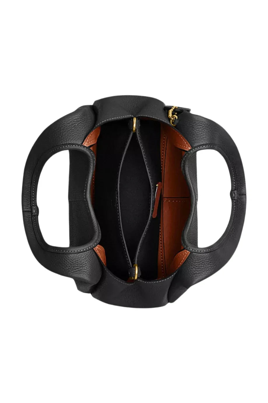 Coach Lana 23 pebbled leather shoulder bag "Black" - Bagistaofficial