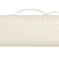 Bottega Veneta Andiamo long clutch "White" - Bagistaofficial