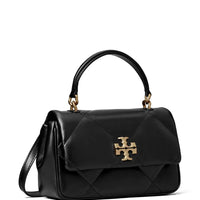 Tory Burch Kira diamond quilt-top handle "Black" - Bagistaofficial