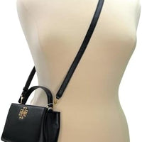 Tory Burch Britten Micro Satchel "Black" - Bagistaofficial