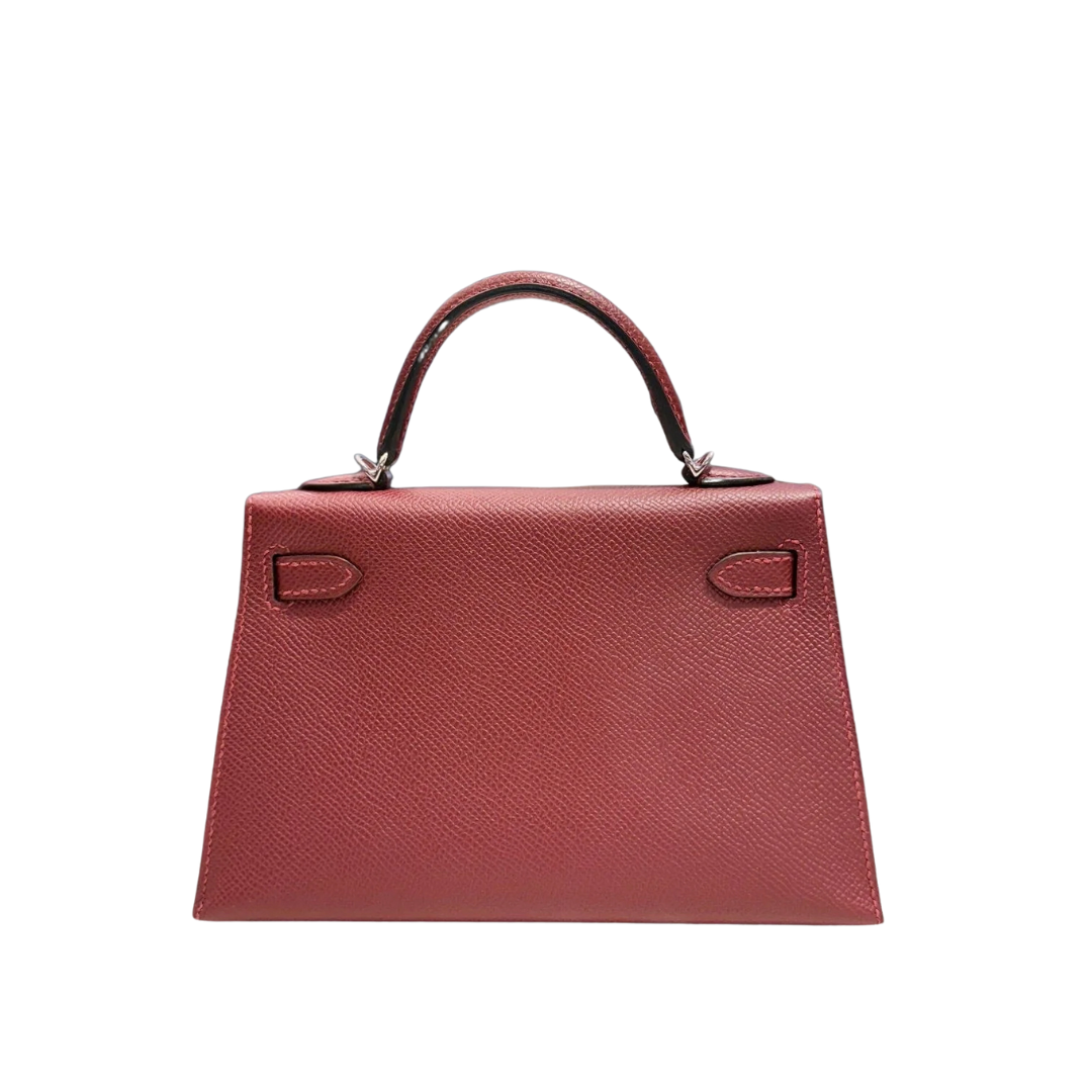 Hermes Kelly 22 Rouge Maroon