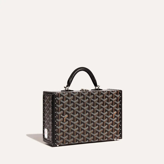 Goyard |Grand Hôtel Trunk Bag Black