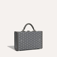 Goyard |Grand Hôtel Trunk Bag Grey