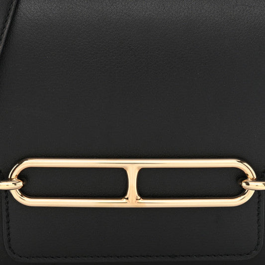 Hermes  Evergrain Mini Sac Roulis Black