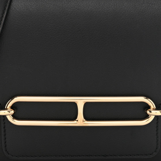 Hermes  Evergrain Mini Sac Roulis Black