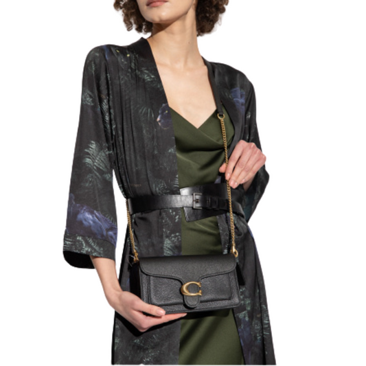 Coach Tabby  shoulder bag "Black" - Bagistaofficial