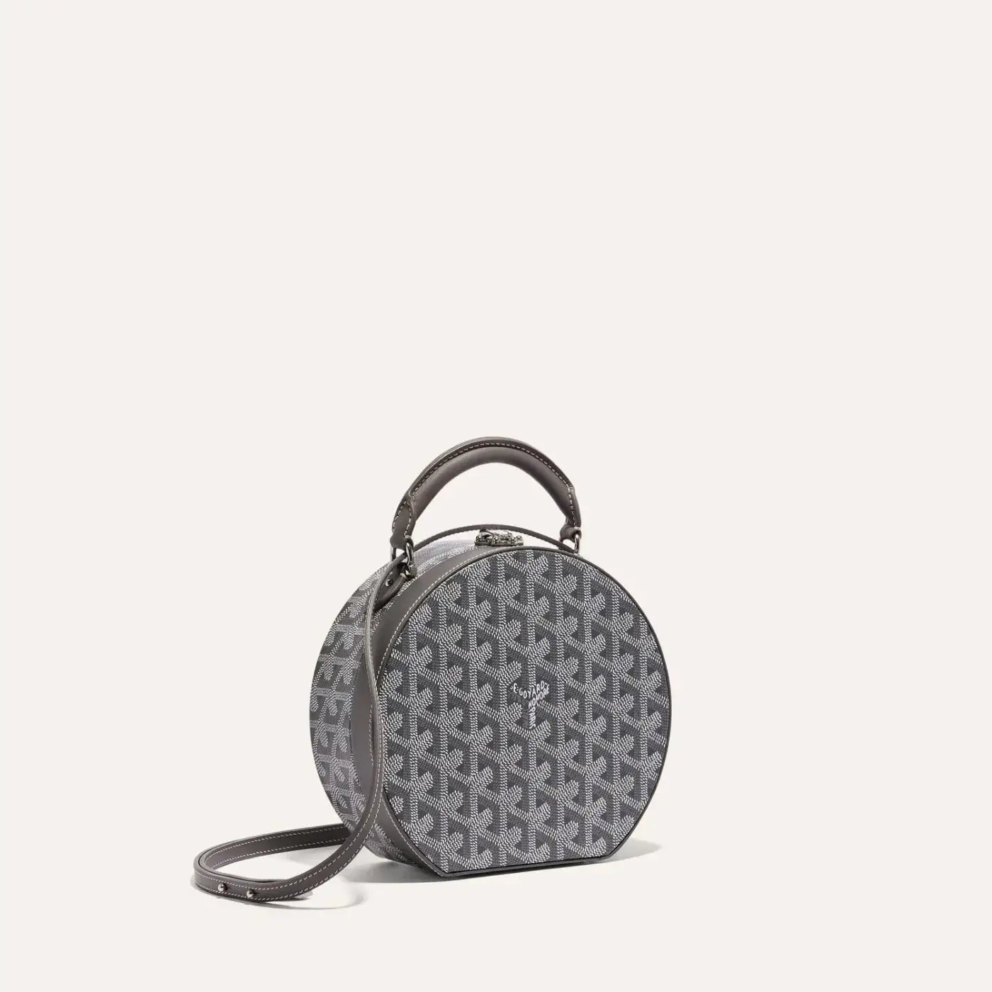 Goyard |The Alto Hatbox Trunk Bag Grey