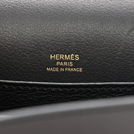 Hermes  Evergrain Mini Sac Roulis Black