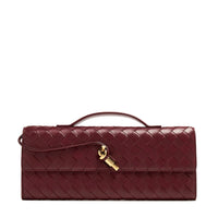 Bottega Veneta Andiamo Clutch "Barolo" - Bagistaofficial