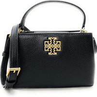 Tory Burch Britten Micro Satchel "Black" - Bagistaofficial
