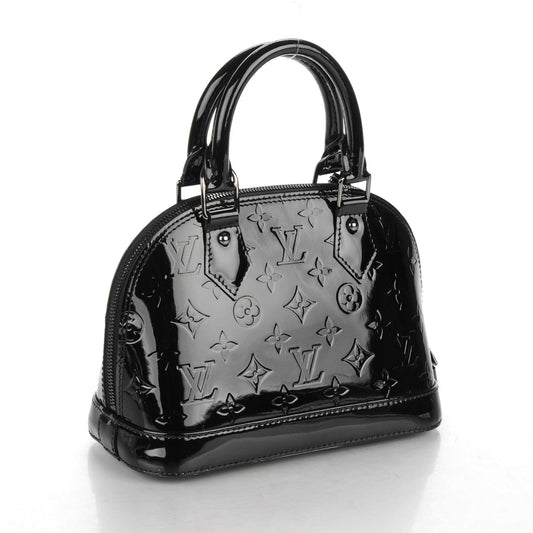 Louis Vuitton  Vernis Alma BB Noir Magnetique