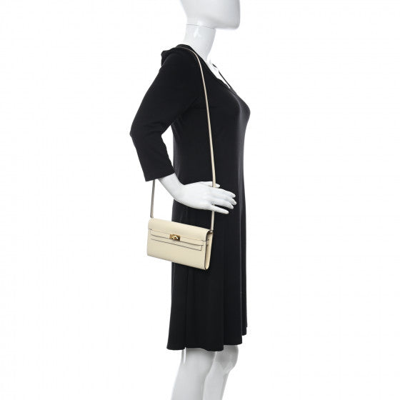 Hermes  Epsom Verso Kelly Wallet To Go Nata Jaune Poussin