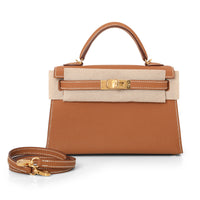 Hermes Kelly 22 Gold