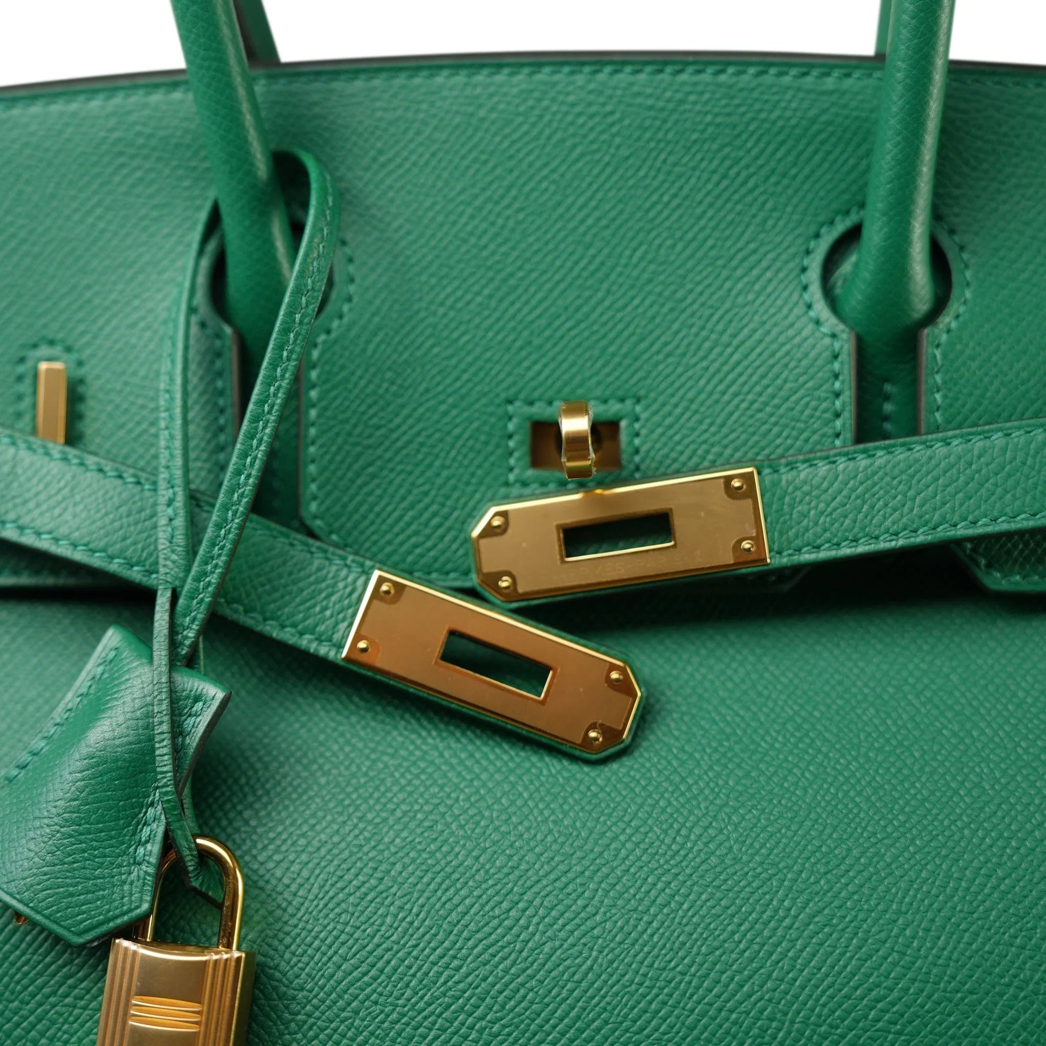 Hermes Birkin Togo Sellier Vert Green Leather