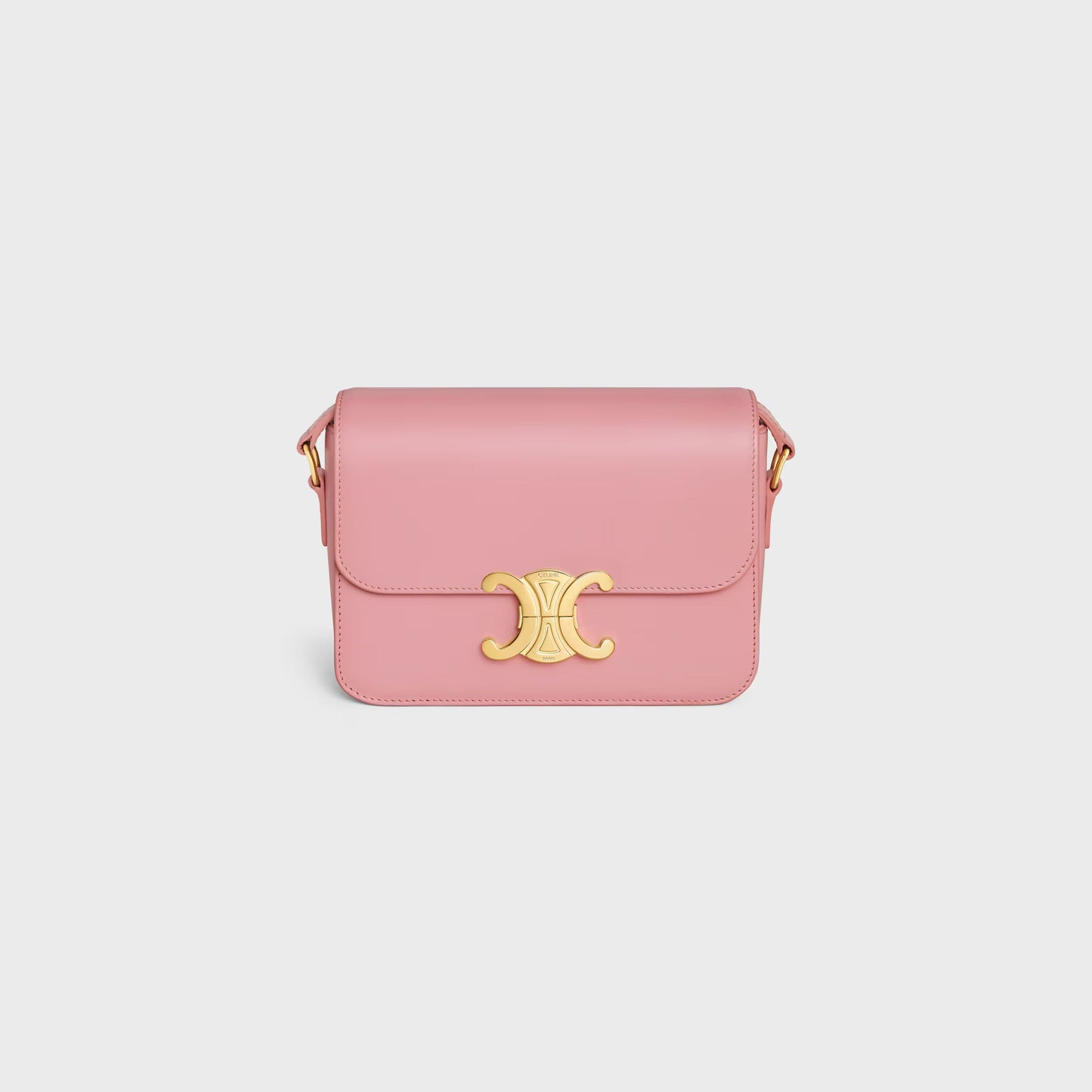 CELINE Shoulder Bag Claude In Natural Calfskin "Pink" - Bagistaofficial