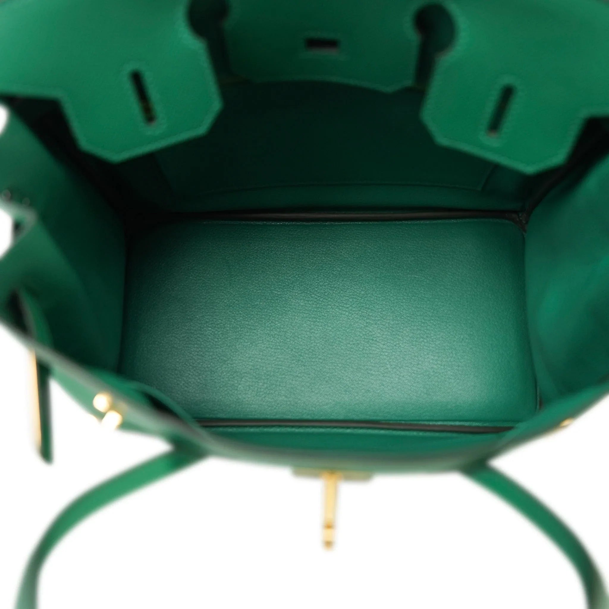 Hermes Birkin Togo Sellier Vert Green Leather