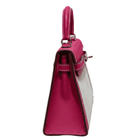 Hermes Kelly Canvas 19 Pink