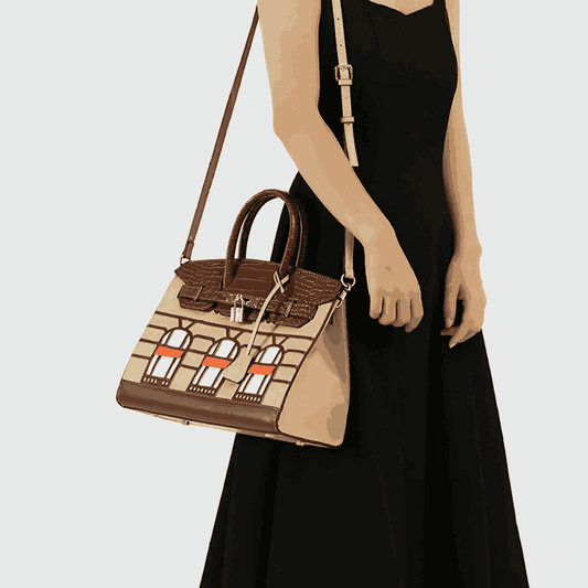 Hermes Sac Faubourg Birkin 20 Matte Alligator "Beige"