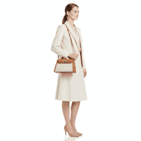 Hermes Kelly Canvas 19 Brown