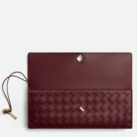 Bottega Veneta Andiamo Clutch "Barolo" - Bagistaofficial
