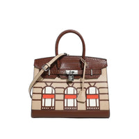 Hermes Sac Faubourg Birkin 20 Matte Alligator "Red"