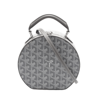 Goyard |The Alto Hatbox Trunk Bag Grey