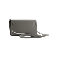 Hermes  Epsom Kelly To Go Wallet Gris Meyer