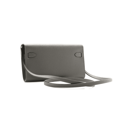 Hermes  Epsom Kelly To Go Wallet Gris Meyer