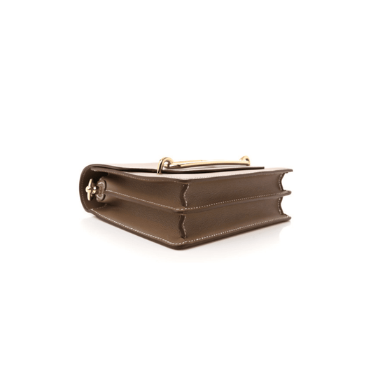 Hermes  Swift Mini Sac Roulis Etoupe