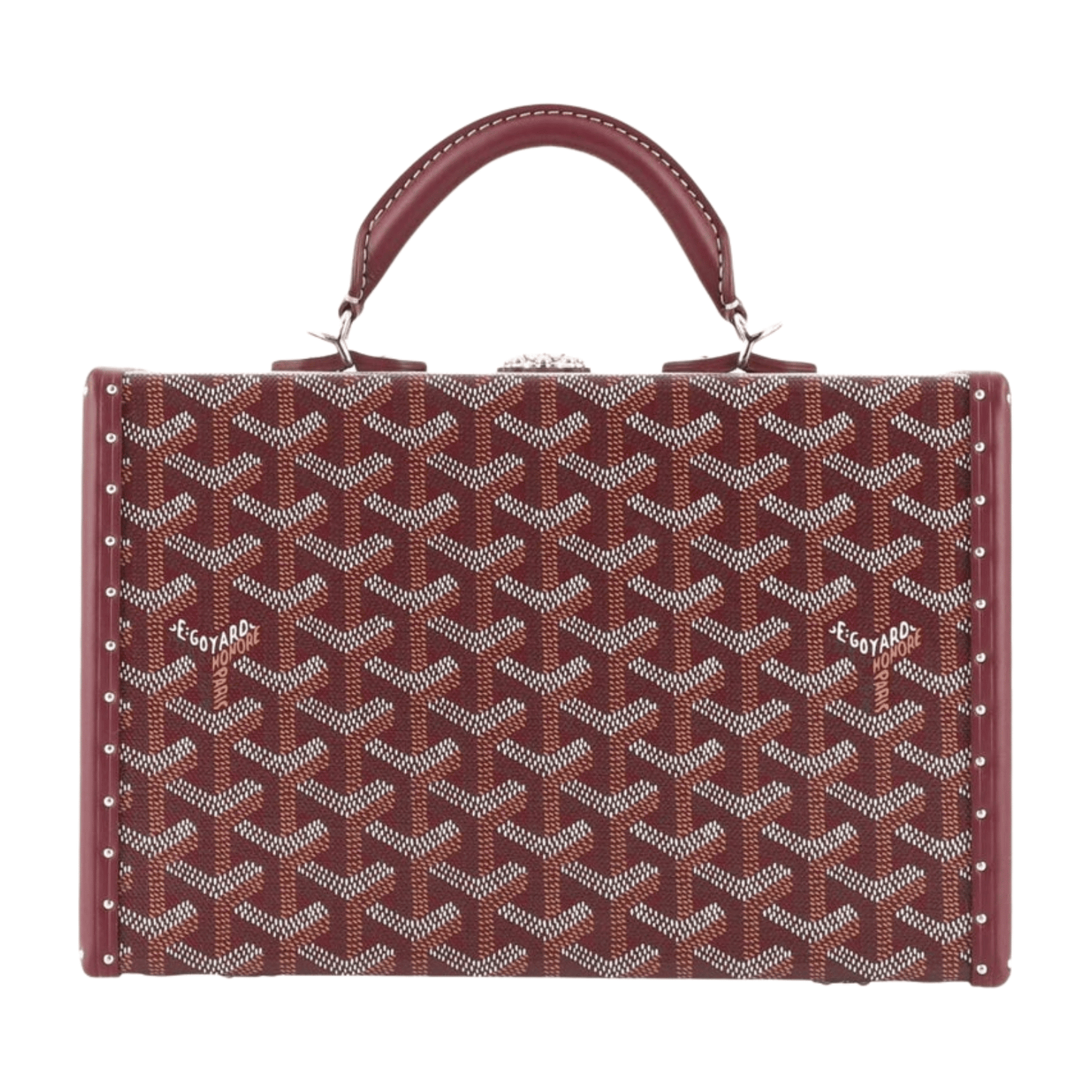 Goyard |Grand Hôtel Trunk Bag Burgundy