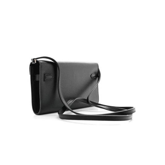 Hermes  Epsom Kelly Wallet To Go Black