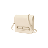 Hermes  Evergrain Mini Sac Roulis White