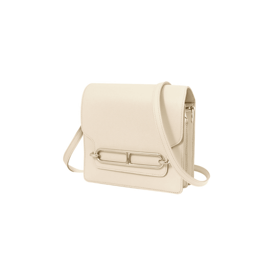 Hermes  Evergrain Mini Sac Roulis White