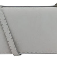 BURBERRY Mini Leather TB Cross-Body Bag "Grey" - Bagistaofficial