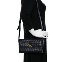 Bottega Veneta Mini Andiamo Crossbody Bag "Black" - Bagistaofficial