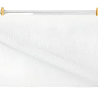 BURBERRY Mini Leather TB Cross-Body Bag "White" - Bagistaofficial