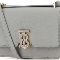 BURBERRY Mini Leather TB Cross-Body Bag "Grey" - Bagistaofficial