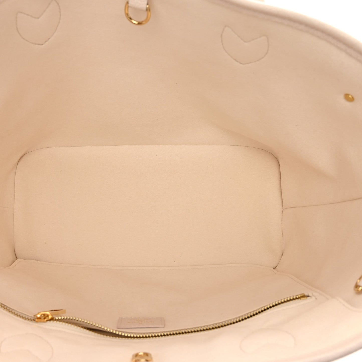 LOUIS VUITTON Empreinte Monogram Giant Neverfull MM "Degrade Neutral" - Bagistaofficial